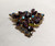 Juliana D&E Brooch Amethyst Purple Triangle Pin Vintage Delizza Elster Designer Jewelry