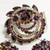 Juliana D&E Brooch Earrings Amethyst Purple Givre Stripe Pin Vintage Delizza Elster Designer Jewelry