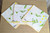 Vera Napkin Yellow White Daisy Flower Cloth Vintage Mid Century Linen Gift Set Lot 3