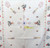 Country Folk Dance Tablecloth Heart Chicken Table Cloth Cover Vintage Red Blue Linen Gift