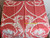 Christofle Tablecloth Napkin Set Red White Flower Cloth Vintage Paris France Italy Linen Gift Set Lot 7