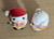 Kissing Santa Mrs. Claus Christmas Salt Pepper Shaker Vintage Mid Century Set Japan Lot 2 Gift