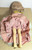 18" Madame Alexander Wendy Ann Doll Composition Faux Fur Brocade Pink Dress Toy Vintage Gift