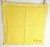 Sunny Happy Yellow Crochet Napkin Set Lacy Lunch Cloth Vintage Dinner Linen Gift Lot 6