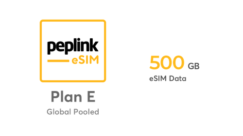 Peplink eSIM Data - Pooled Plan E