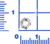 1/4"-20 HEX NUT PLATED