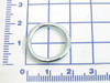 51103: WELDED RING, .25" WIRE, 2" OD, ZP