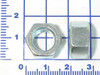 51523: 1"-14 HEX NUT NF ZP