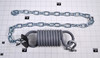 SMF5035: 8' SNUBBER ASSY. KITCHAIN, CHAINSTOP,SHACKLES&EXT.SPRING