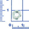 000-596: 1/2"-13 HEX NUT PLATED TWO-WAY REVERSIBLE