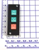 MFD-PBS-3: CONTROL STATION, 3 BUTTON, INTERIOR, NEMA 1, MOMENTARY