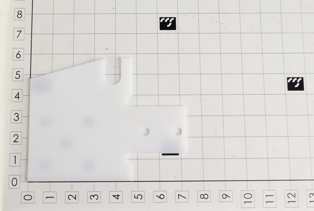 12001270: BREAKAWAY TAB, WHITE RYTEC