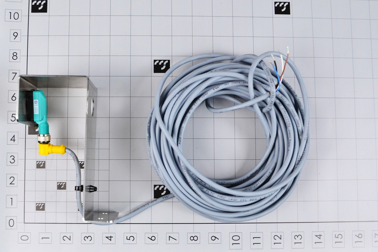 12100300: ASSEMBLY, PHOTOEYE,TRANSMITTER W/ BRACKET AND CABLE