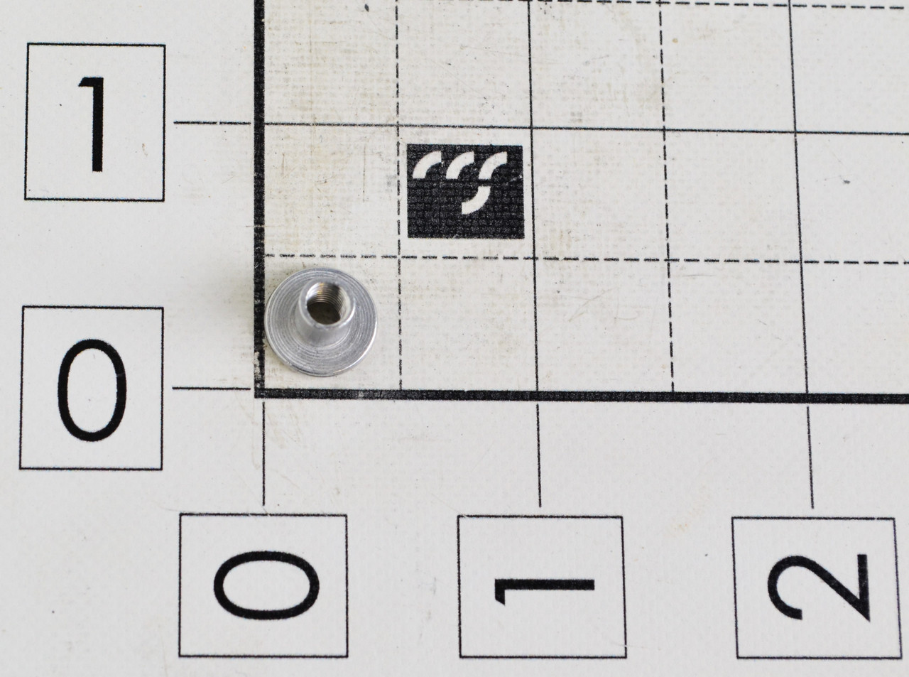 67850045: 8-32 X 1/4" SCREW, BINDING POST, ALUMINUM