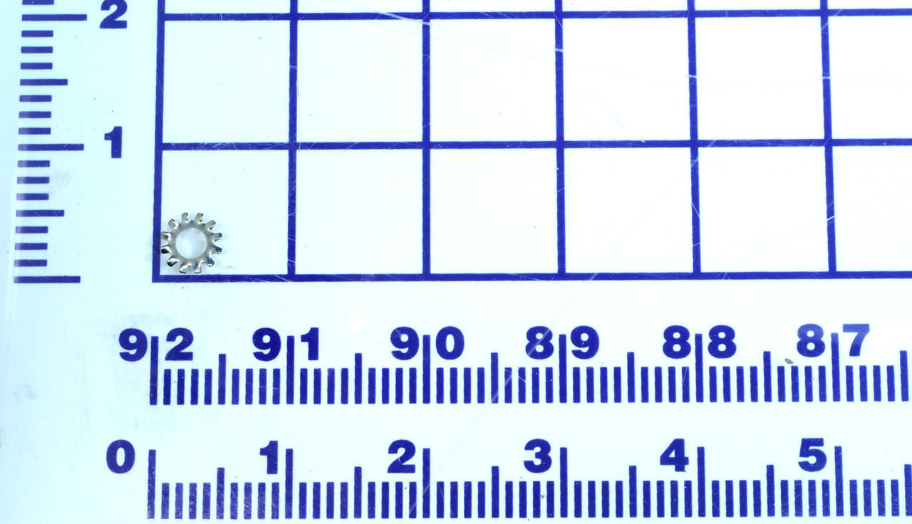 74100004: WASHER, LOCK, EXTERNAL TOOTH, ZP