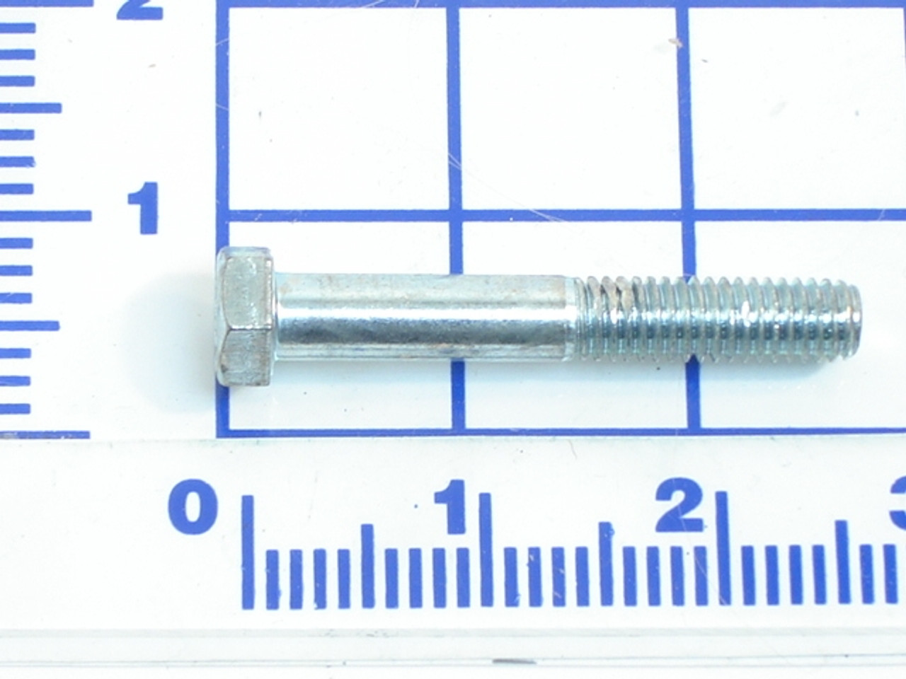 000-002: 3/8"-16 X 2-1/2" HH CAP SCREW PARTIAL THREADED