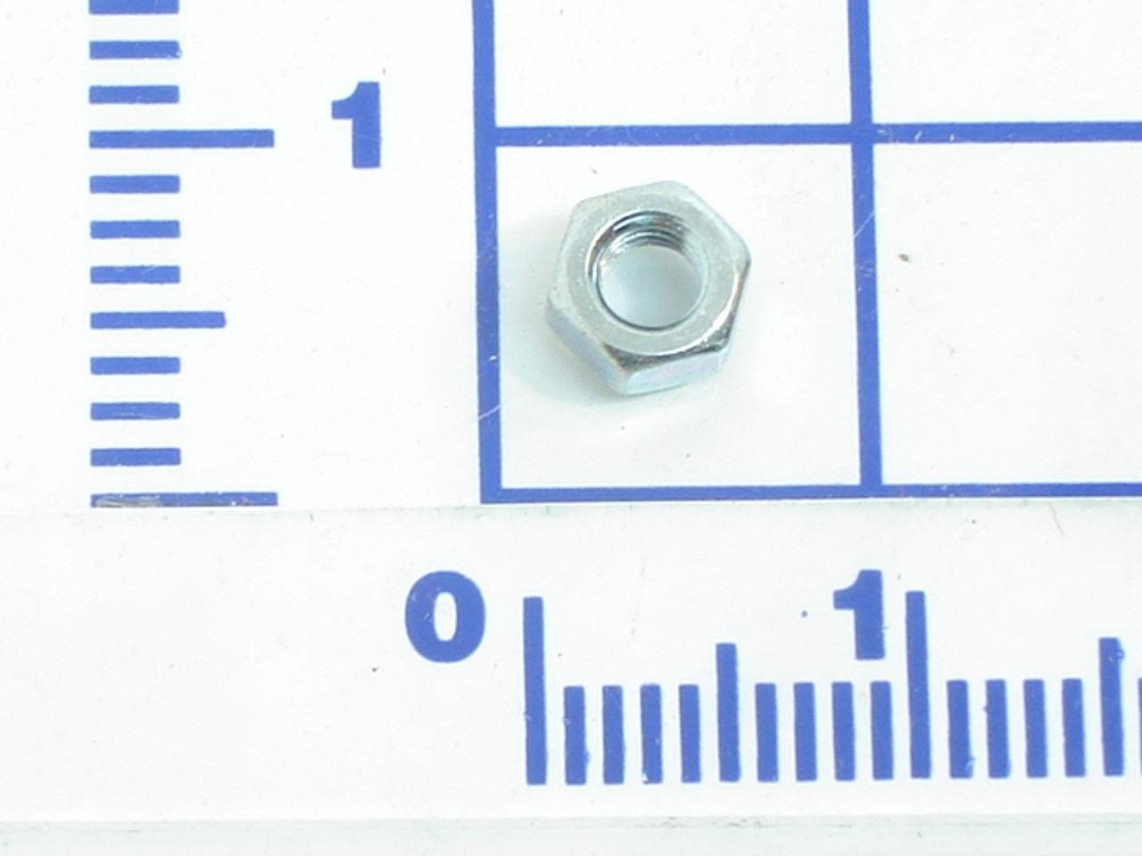 070-0010: 5/16-18 HEX NUT PLATED LIP PIN RETAINING NUT