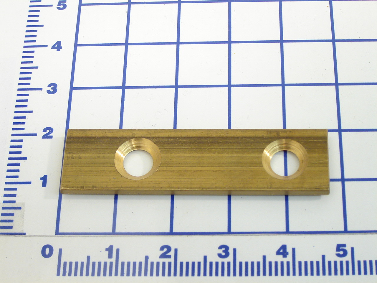 072-015: BRASS WEAR PLATE