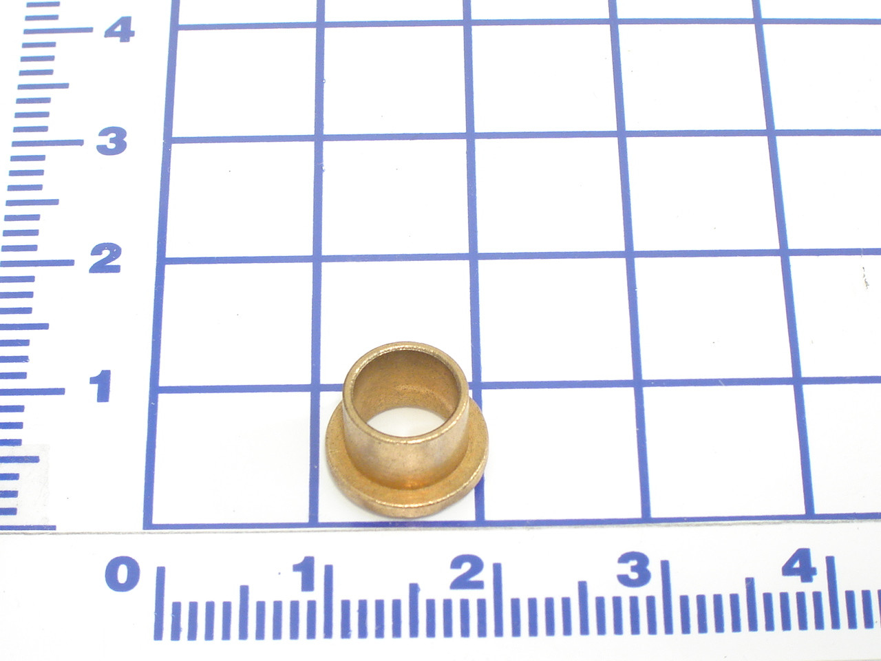 091-094: FLANGED BRONZE BUSHING5/8 ID X 3/4OD X  3/4L1OD FL X 1/8FL TH