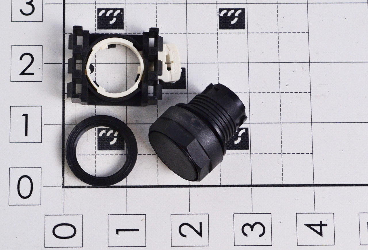 112-403: PUSH BUTTON, BLACK