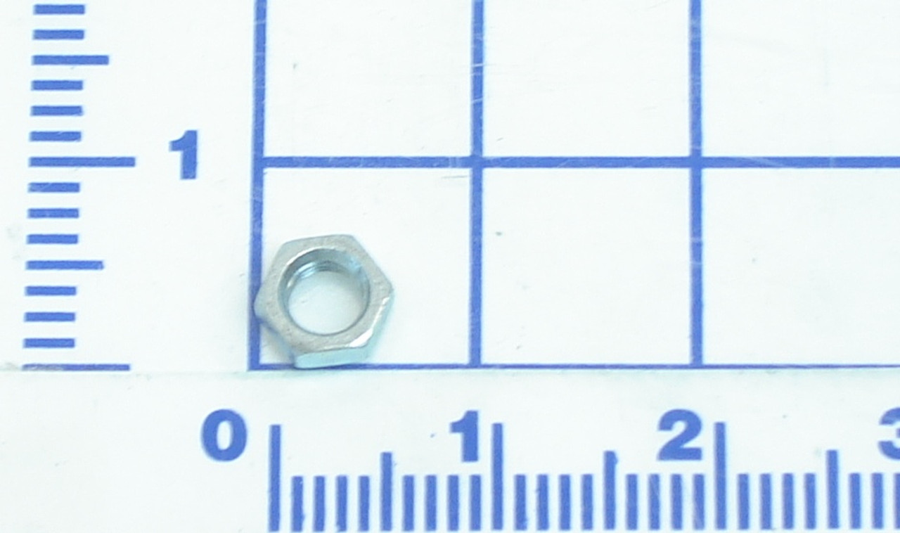 121-043: 3/8"-24 HEX JAM NUT