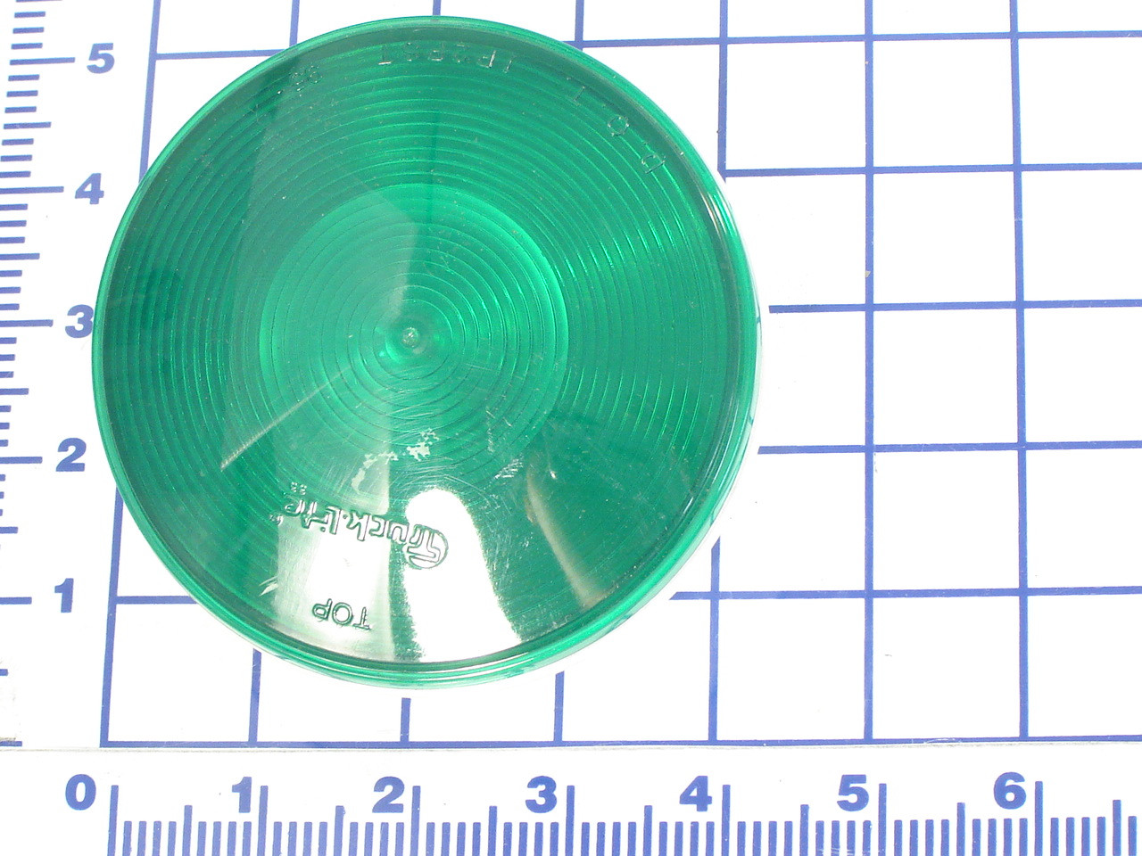 SIGNAL LIGHT, GREEN 4" ROUND