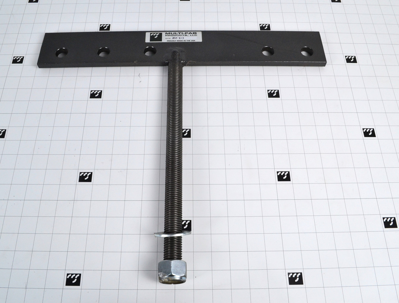 310-313: SPRING PULL BAR, 5 HOLE, OFFSET, 20" WIDE