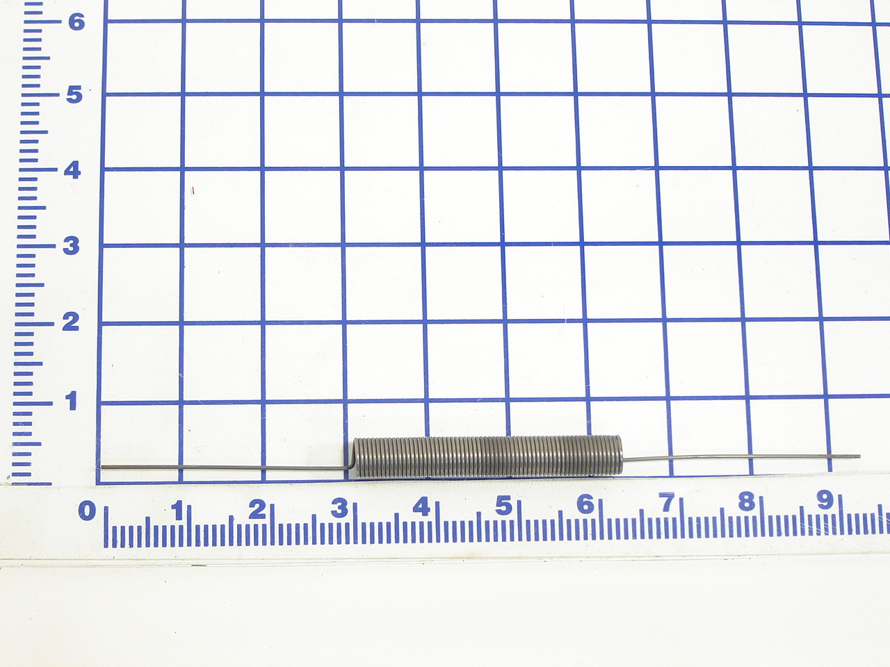 333-033: SPRING, HANDLE, 0.125", 1" OD, 8" LG, 48 COILS