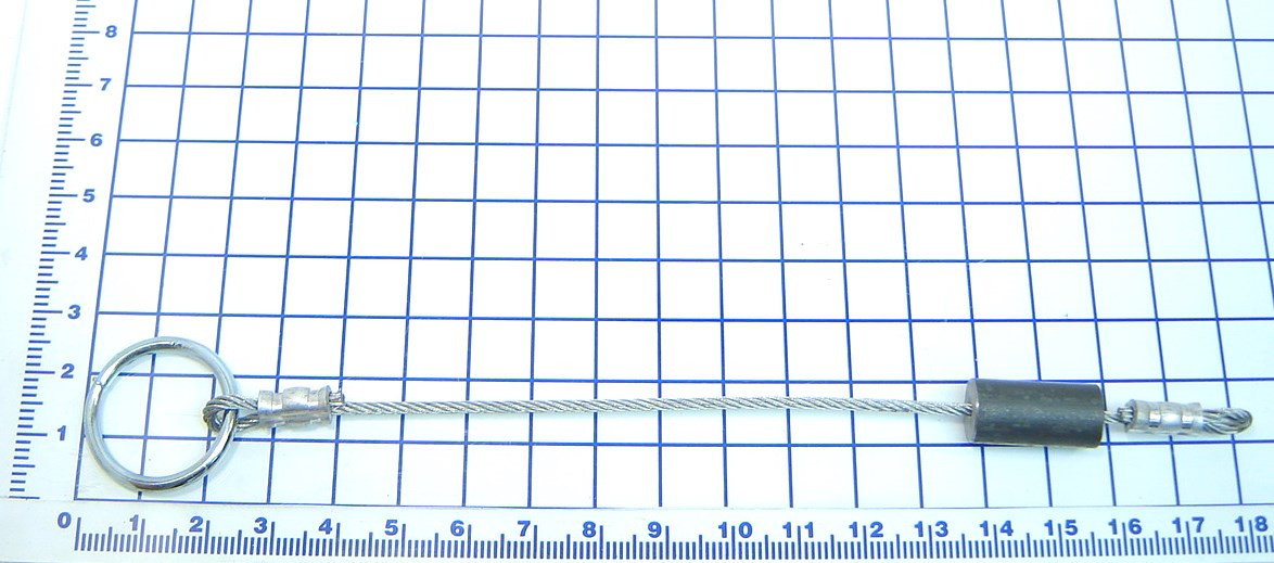 5265-0001: PULL RING, CABLE ASSY