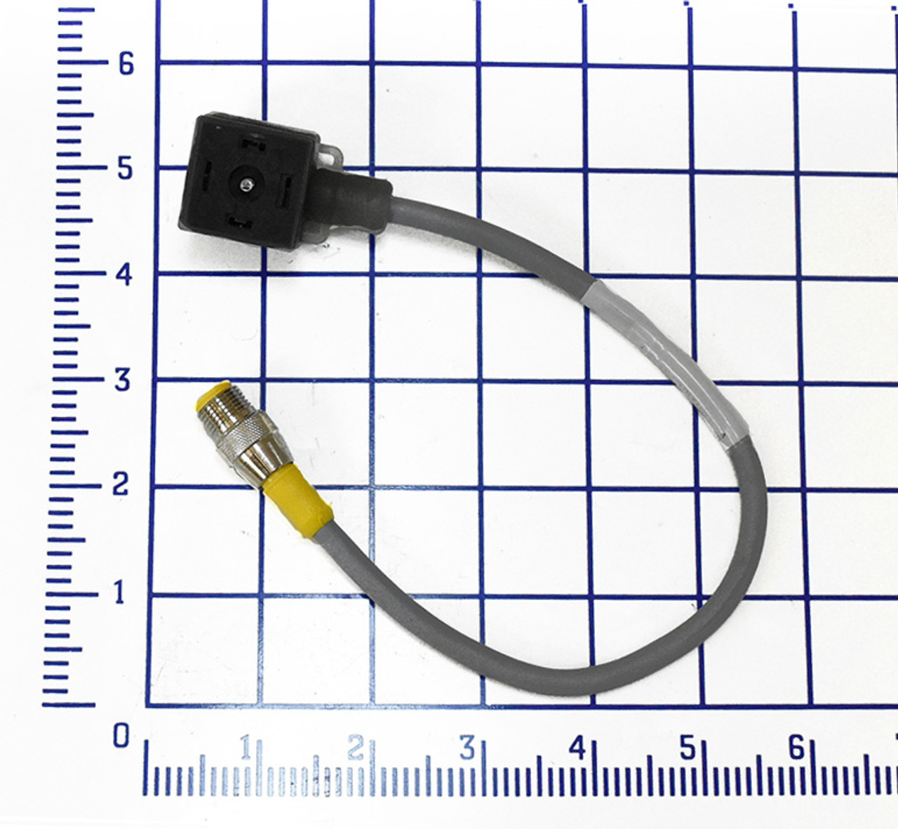 600-8052: SOLENOID CORD SET, MOLDED, DIN43650, .3M