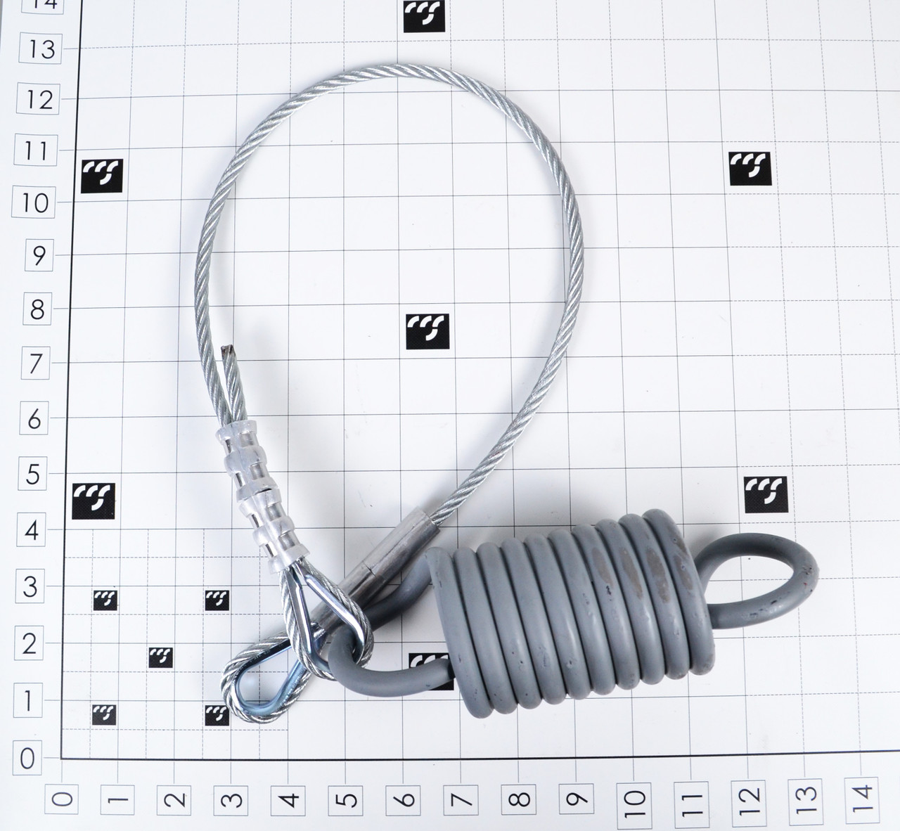 8019: SNUBBING CABLE 35" LONG CABLE