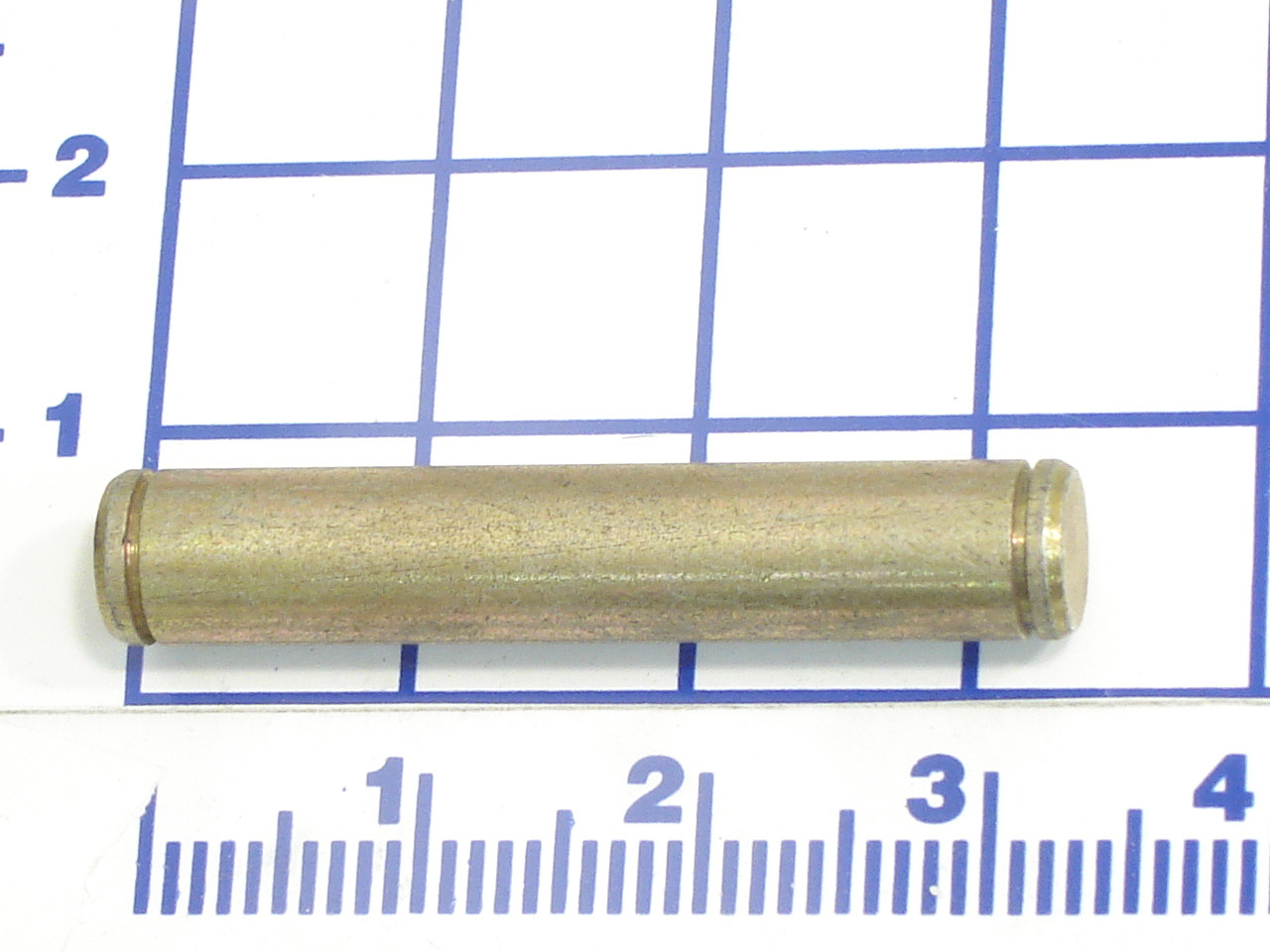 700-050: GROOVED PIN, 5/8" X 3-3/8"  3" BETWEEN GROOVES