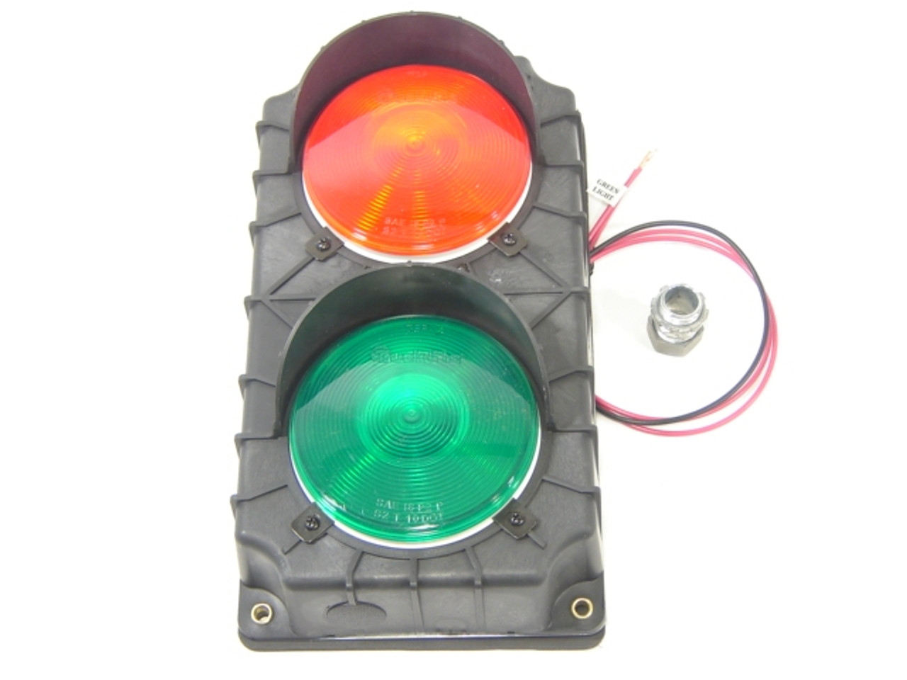 823-103: LIGHT ASSY, RED/GREEN, BLACK BODY, 24V (OBSOLETE, USE SG10B-24RG-LED)