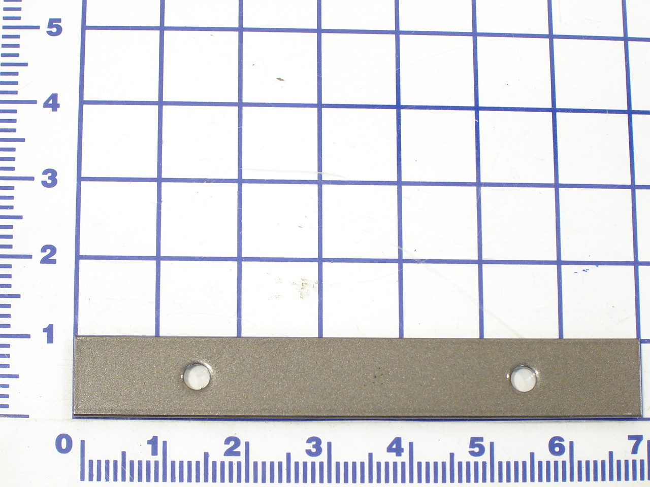 BAR, BELLOWS  1/8X1X 7MOUNT FRONT, PAINTEDW/2-HOLES 5/16