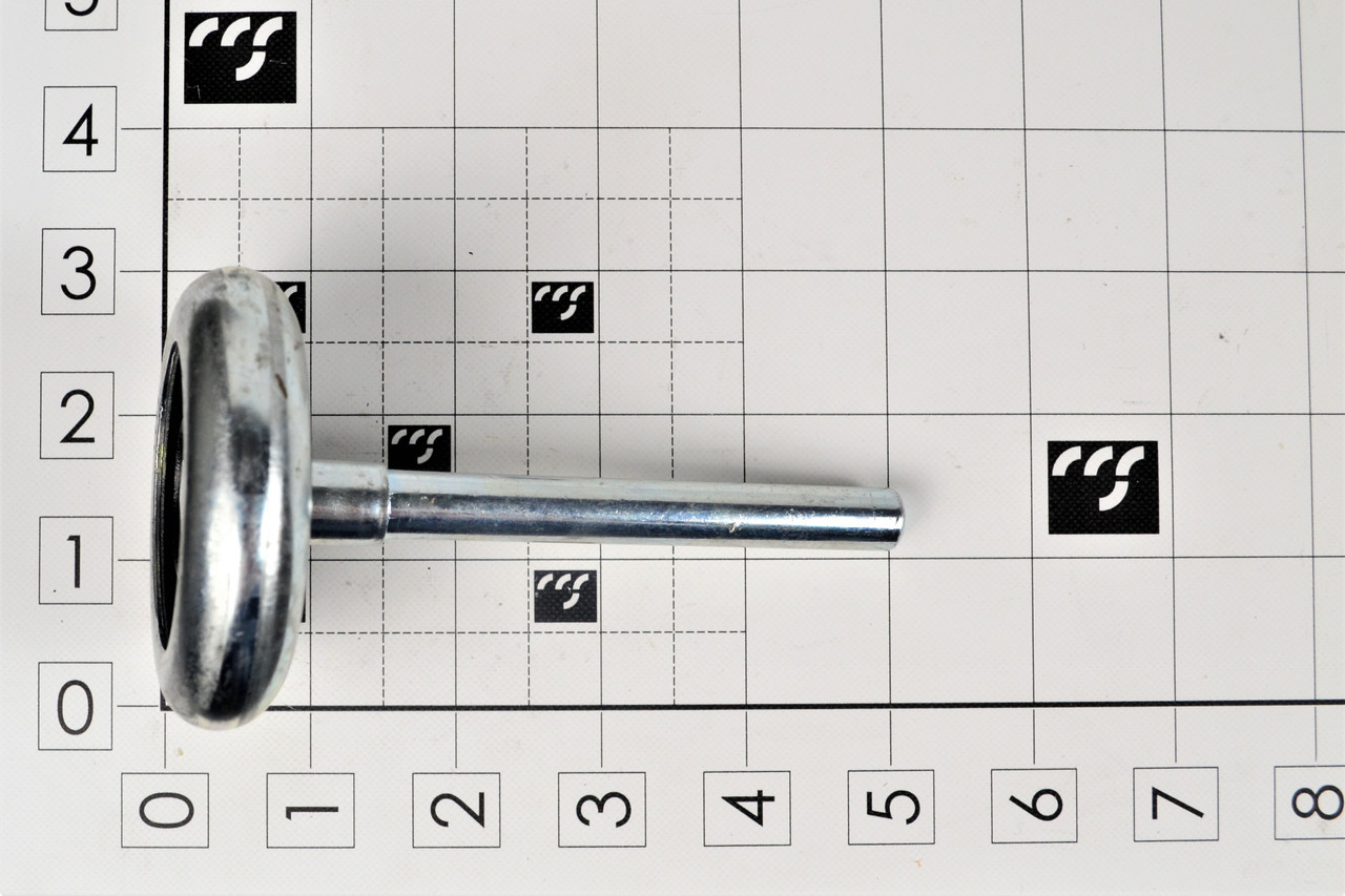 MFD-R3X4: ROLLER, STEEL, 3", 4" STEM, 10 BALL, ZINC PLATED