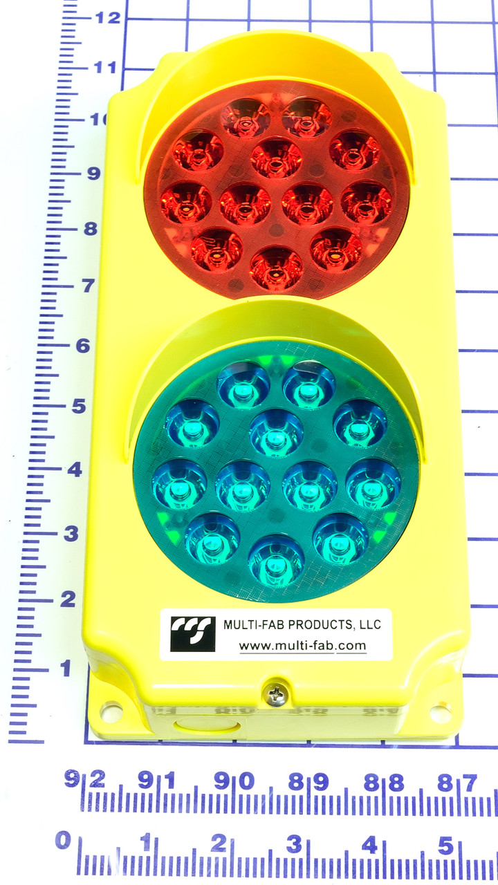 MFE0022-Y: 115V/AC LED, YELLOW STOP & GO COMMUNICATION LIGHT