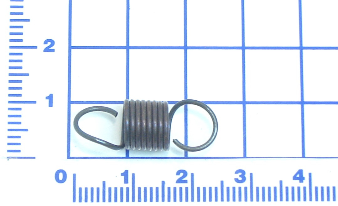 MMF3027: SPRING, N/S, BLACK, 0.091", 7/8" OD, 2-7/16" LG, 10 COILS