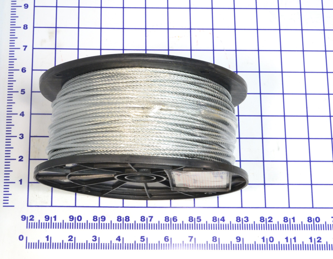 WIRE ROPE, GALV, 1/8", 7X19, 500' ROLL
