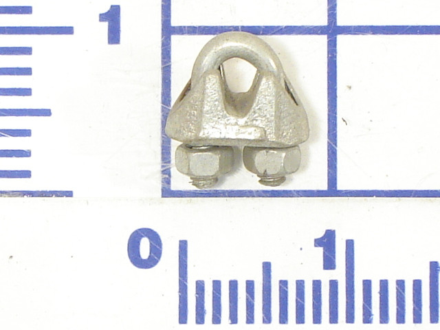 70360: 1/8" WIRE ROPE CLAMP