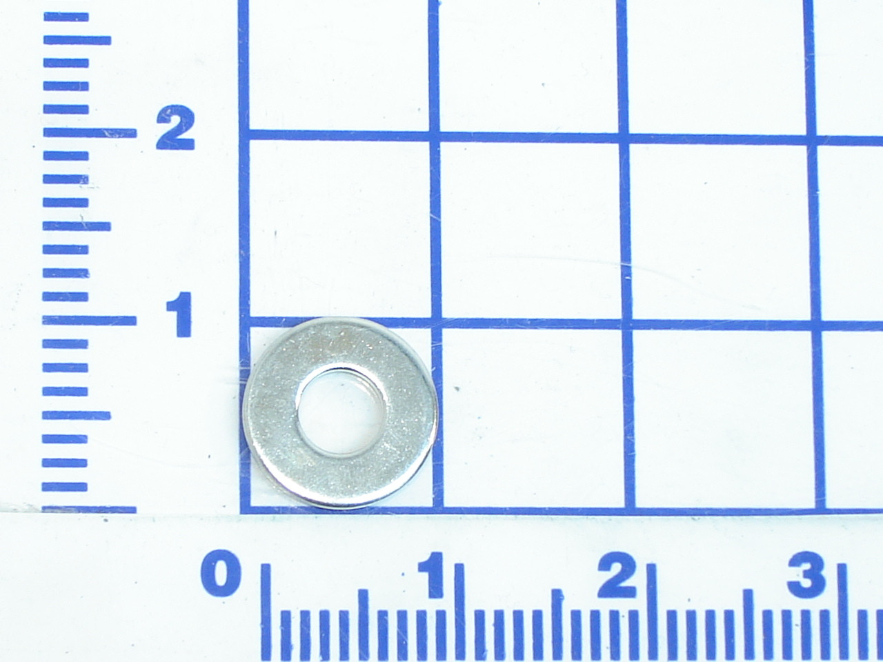 012-252: 3/8 FLAT WASHER PLATED  