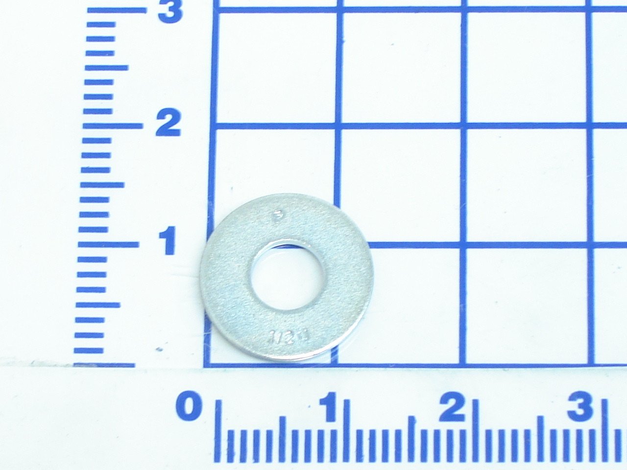 044-006: 1/2 FLAT WASHER PLATED  