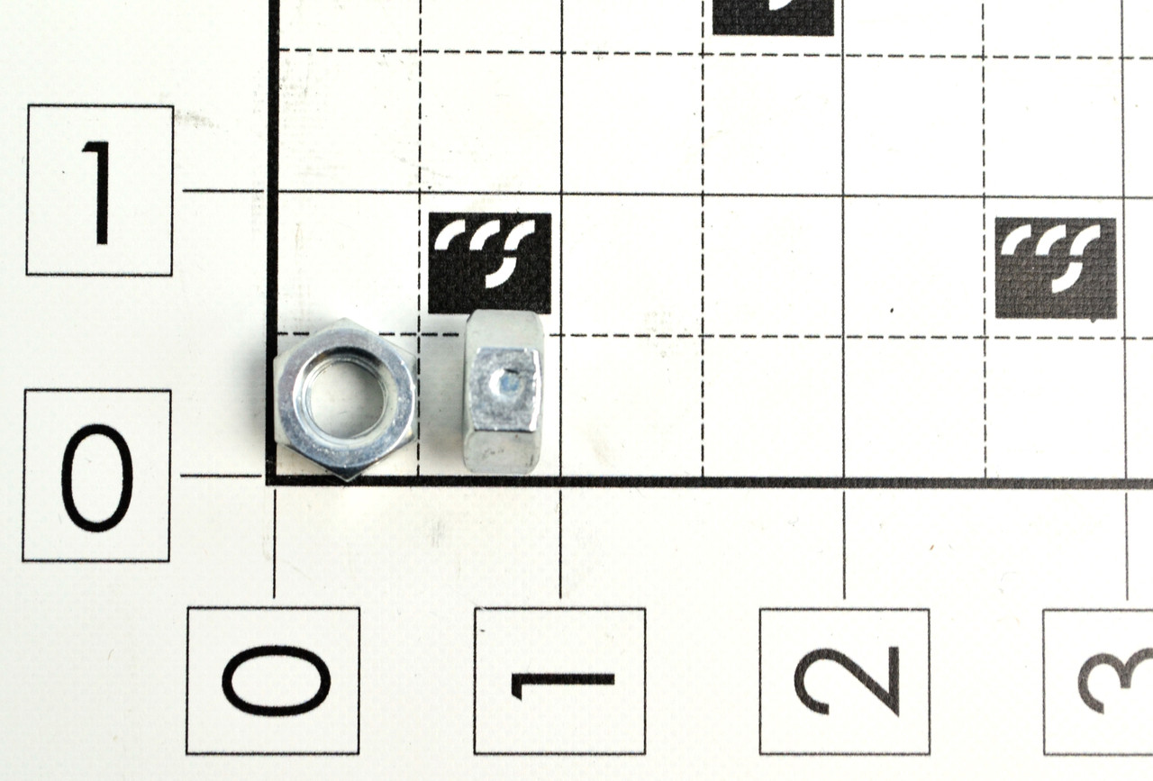 011-543: 5/16-18 HEX NUT PLATED TWO-WAY REVERSIBLE