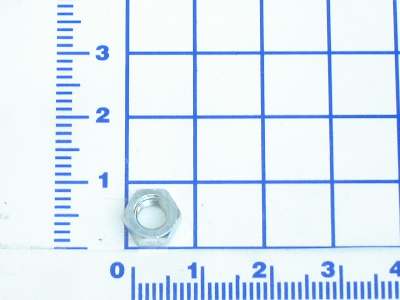 042-033: 1/2"-13 HEX NUT PLATED TWO-WAY REVERSIBLE