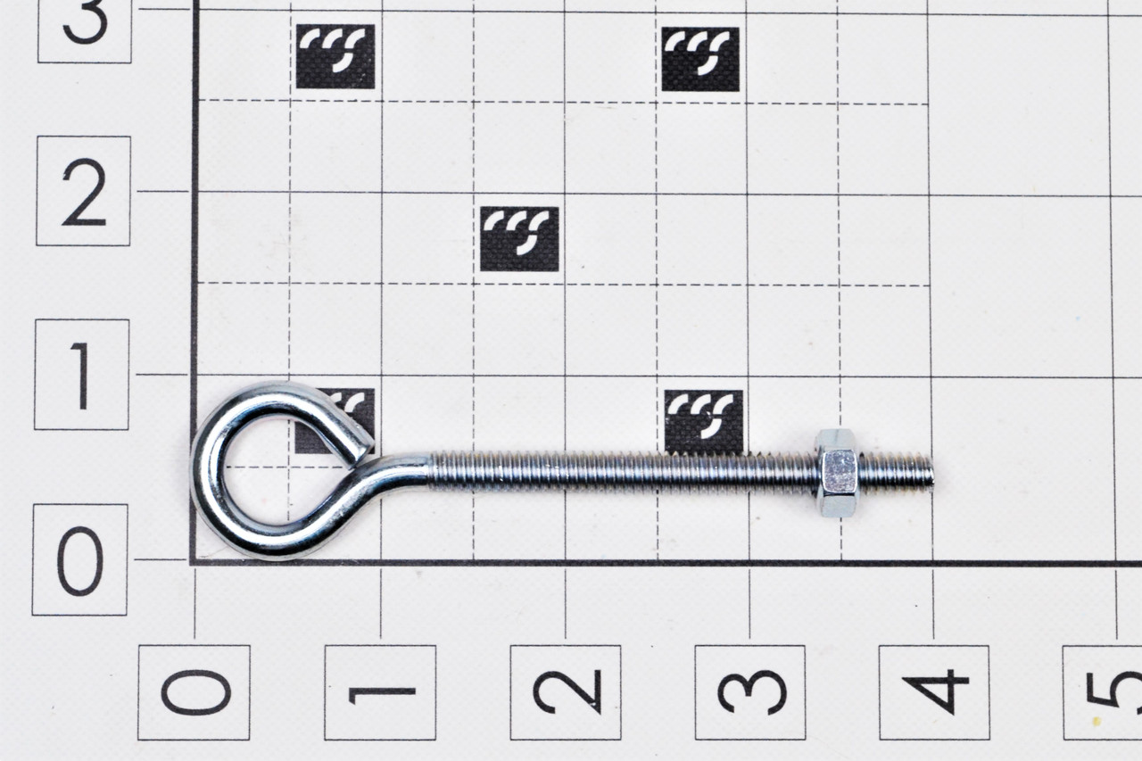 1/4"-20 X 3" EYE BOLT, ROUTING ZP