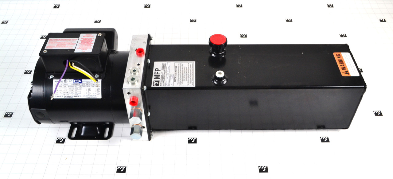 HYDP2-1PH-2: HIGHFLOW MOTORPUMP ASSY 110/ 230V 1PHASE 1HP2.3GPM 2GALTANK