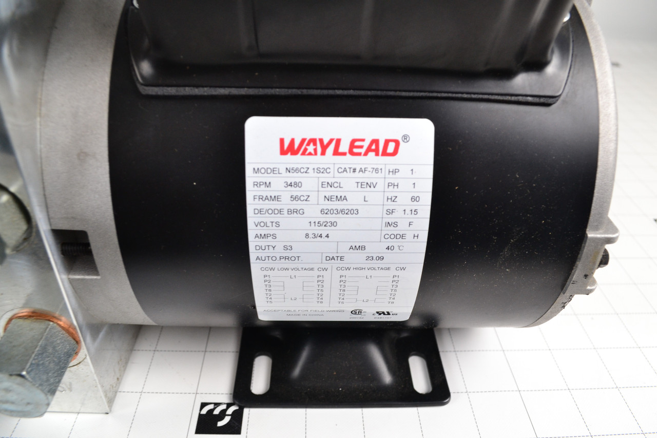 HYDP1-1PH-2: HYDRAULIC PUMP ASSY. 115/230V W/ 2 GAL TANK1 HP SINGLE PHASE