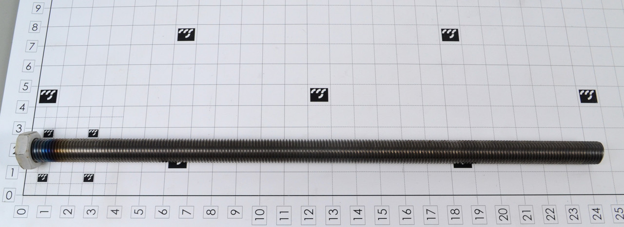 116869: 1-8 X 24 HEX HEAD BOLT GR2