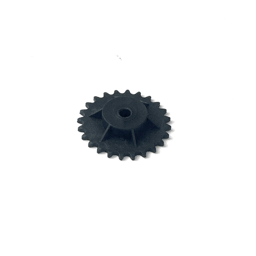 SPROCKET DRIVEN, #25, 24T 5/16" BORE, PLASTIC