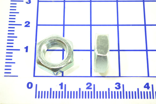 000-044: 7/8"-9 HEX JAM NUT PLATED