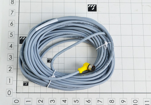 0-012-053: CABLE, PHOTOEYE, 4 POLE, M12, 90DEG, 50' LG (15M)